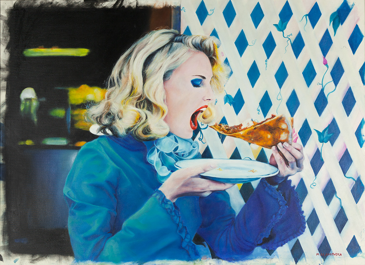 Małgorzata Blamowska, bez tytułu, 2007, olej, płótno