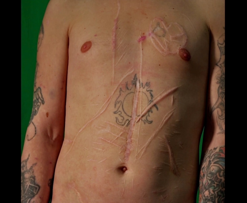 Petr Pavlensky, //Anonymous Nationalist//, 2013, video, 3 min 8 s