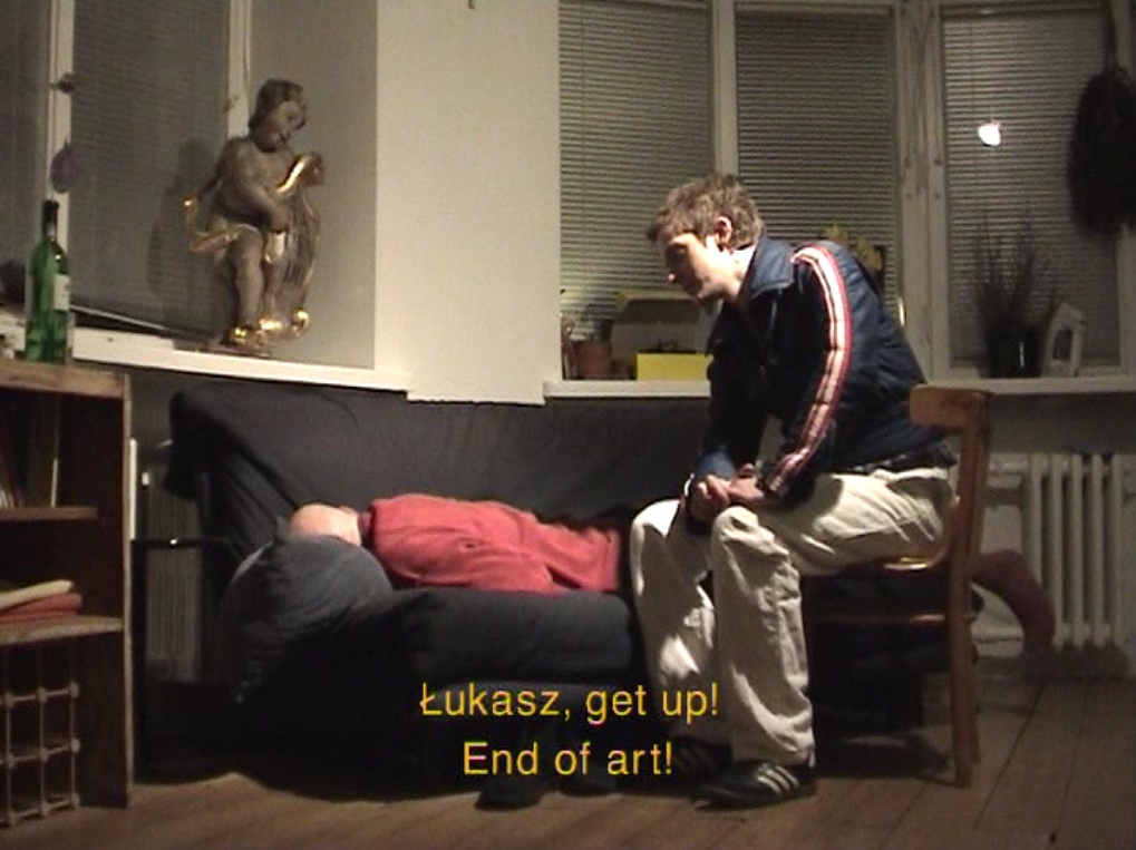 Azorro, //Koniec sztuki//, 2002, wideo