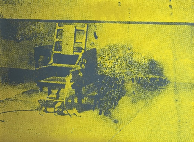 Andy Warhol, //Electric Chair I//, 1971, screenprint, 90.2 × 121.9 cm