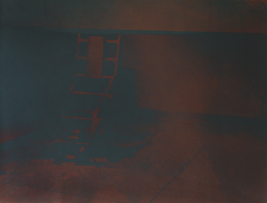 Andy Warhol, //Electric Chair II//, 1971, screenprint, 90.2 × 121.9 cm