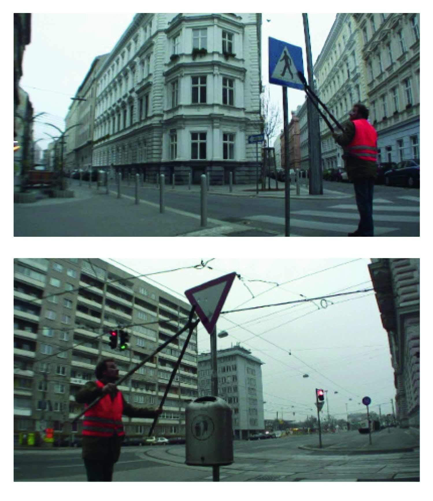 Leopold Kessler, //Perforation cal. 10 mm//, 2007, wideo