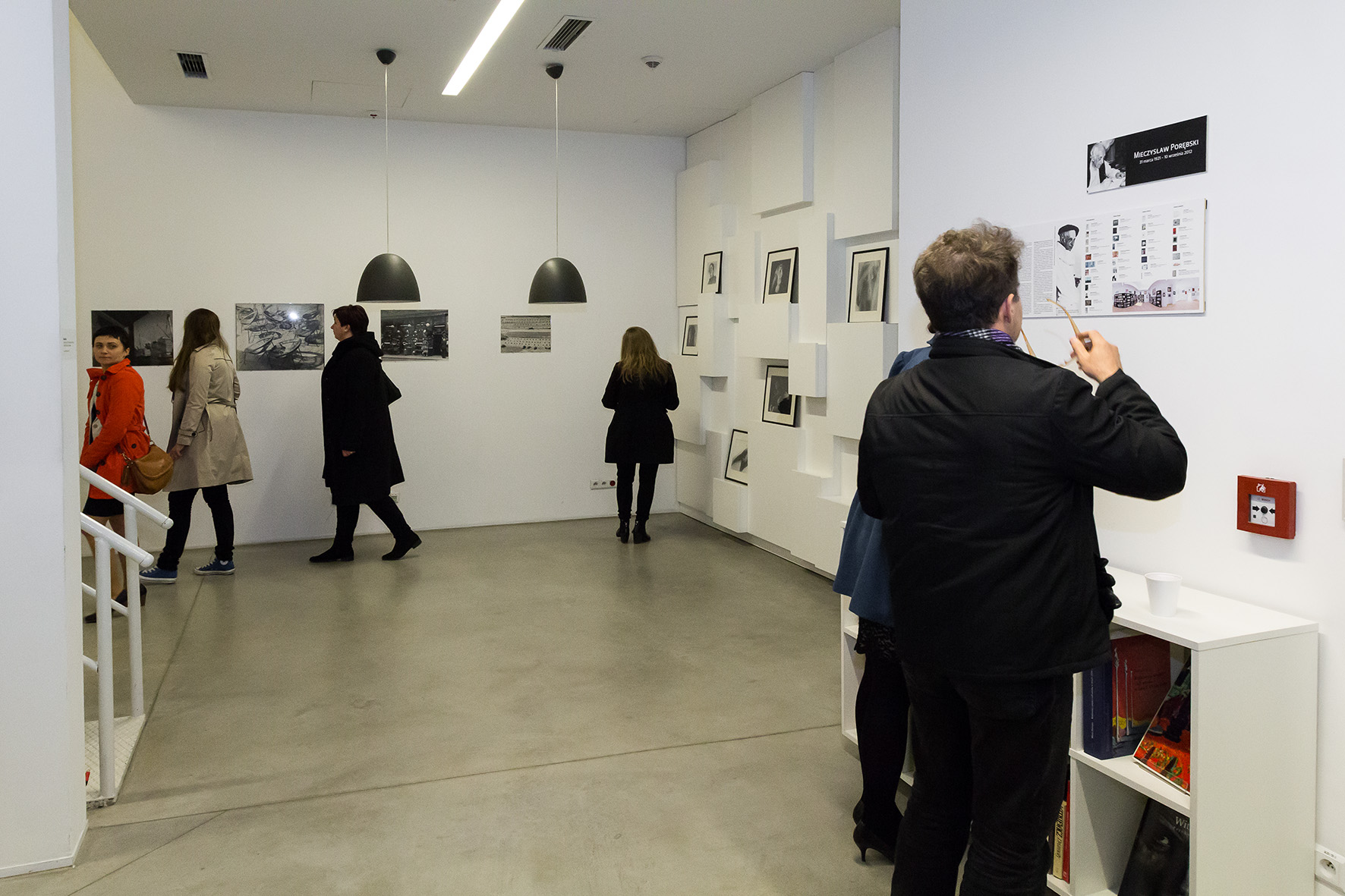 Wernisaż wystawy //Marian Szulc (1922–1996). Malarstwo, rzeźba, fotografia//, 21.3.2015, Biblioteka MOCAK-u