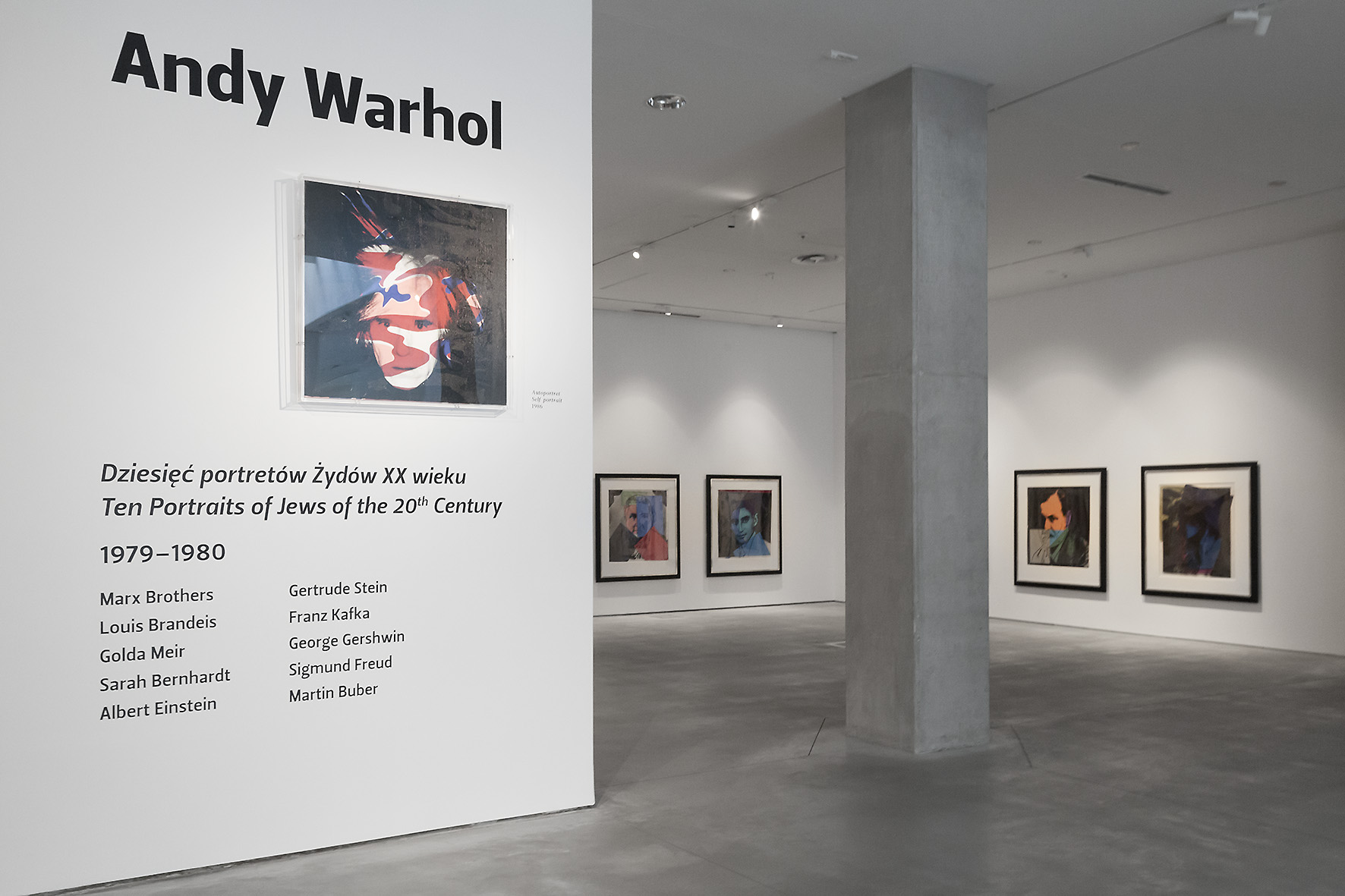 Andy Warhol //Dziesięć portretów Żydów XX wieku//, kolekcja prywatna, fot. Rafał Sosin