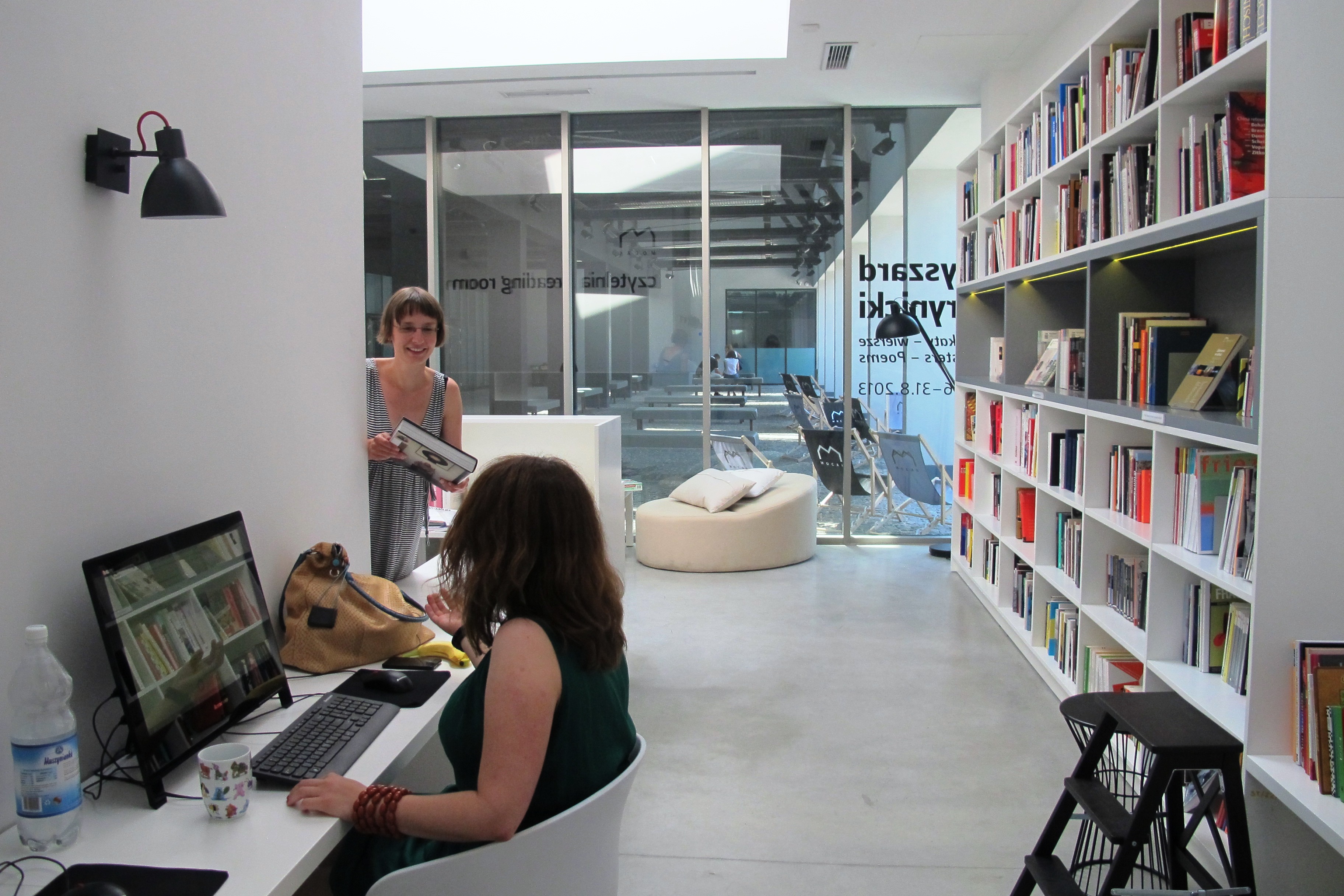 Biblioteka MOCAK-u, fot. Rafał Sosin