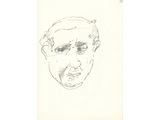Zbigniew Herbert, wrzesień – listopad 1997, ołówek / papier, 14,8 × 10,5 cm, ze zbiorów Biblioteki Narodowej w Warszawie1