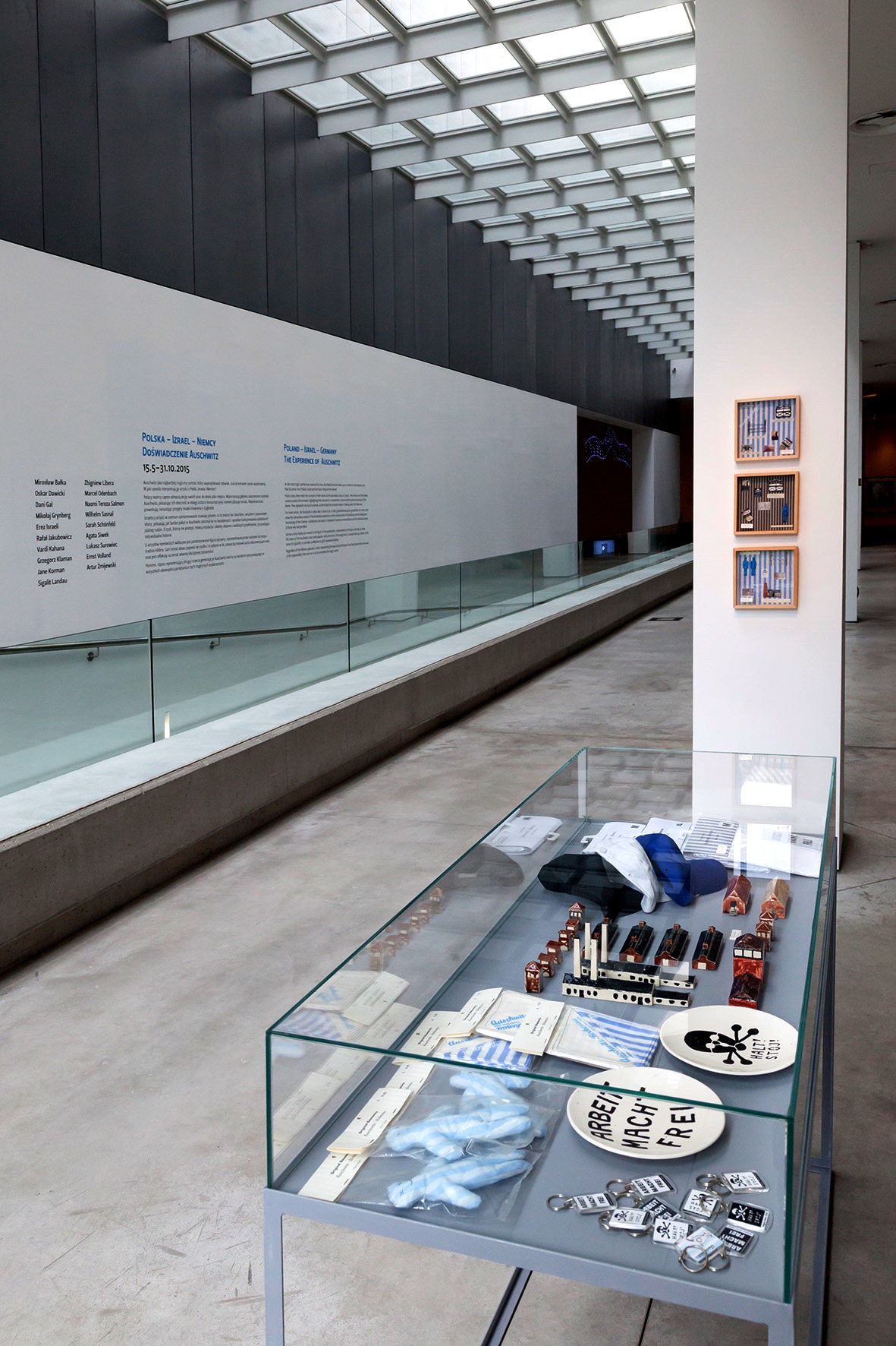 //Poland – Israel –Germany: The Experience of Auschwitz// exhibition, Museum of Contemporary Art in Krakow (MOCAK) 