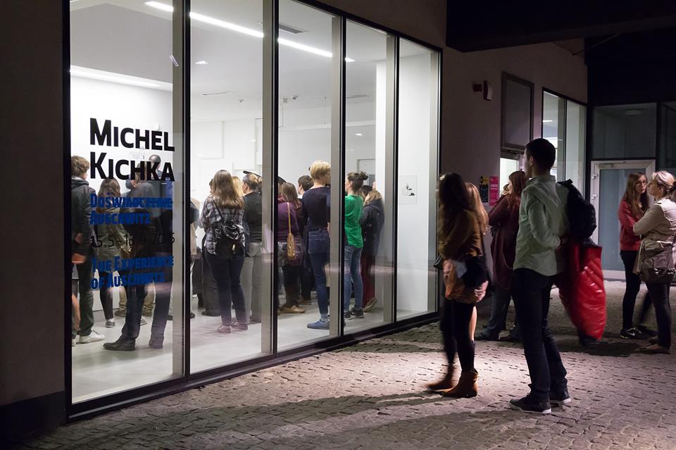 Spotkanie z Michelem Kichką, Noc Muzeów, 15.5.2015, Muzeum Sztuki Współczesnej w Krakowie MOCAK