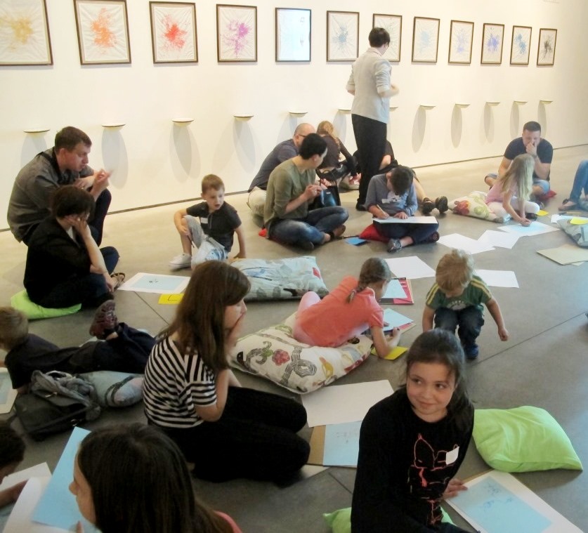 Warsztaty edukacyjne, Muzeum Sztuki Współczesnej w Krakowie MOCAK, wystawa Kolekcji MOCAK-u
