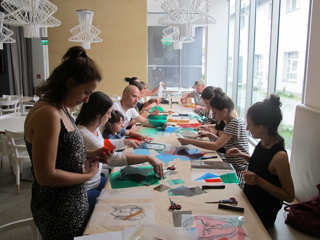 Spotkanie i warsztaty //Nice to meet you at MOCAK//, 25.7.2015, Dział Edukacji MOCAK-u