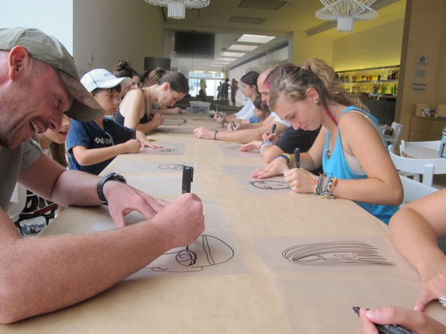 Spotkanie i warsztaty //Nice to meet you at MOCAK//, 25.7.2015, Dział Edukacji MOCAK-u