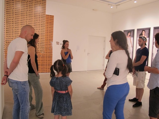 Spotkanie i warsztaty //Nice to meet you at MOCAK//, 25.7.2015, Dział Edukacji MOCAK-u, wystawa //Gender w sztuce//