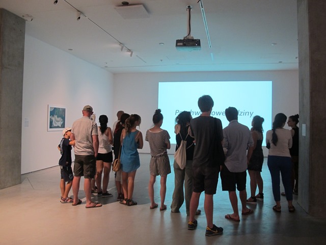 Spotkanie i warsztaty //Nice to meet you at MOCAK//, 25.7.2015, Dział Edukacji MOCAK-u, wystawa //Gender w sztuce//