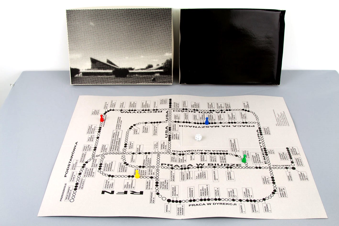 Wilhelm Sasnal, //Board Game//, print, 2000, MOCAK Collection