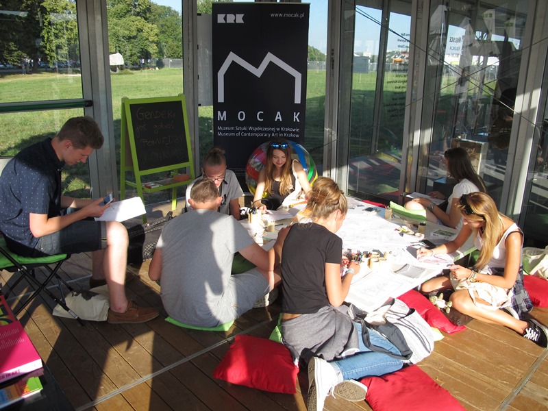 MOCAK na Kraków Live Festival, 20–22 sierpnia 2015