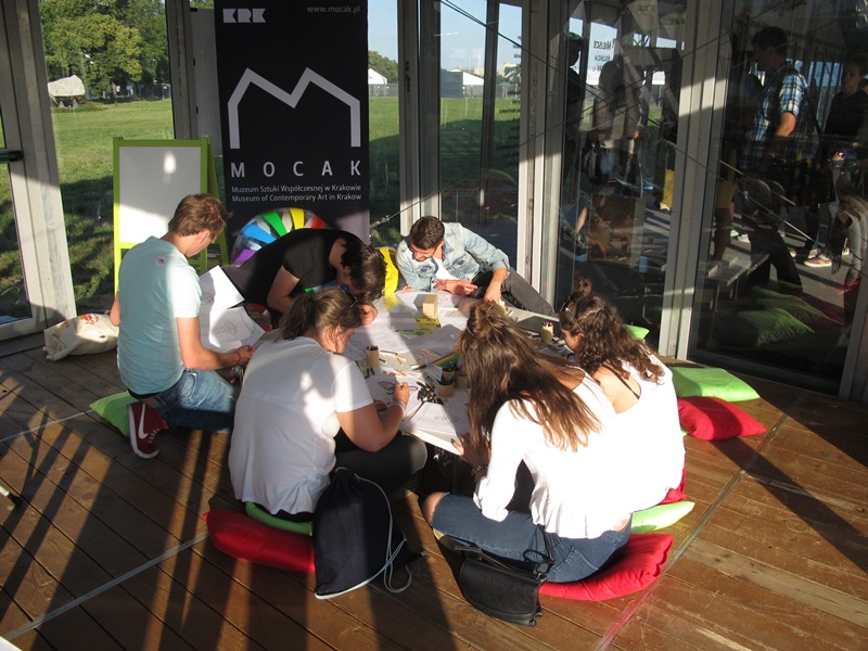 MOCAK na Kraków Live Festival, 20–22 sierpnia 2015