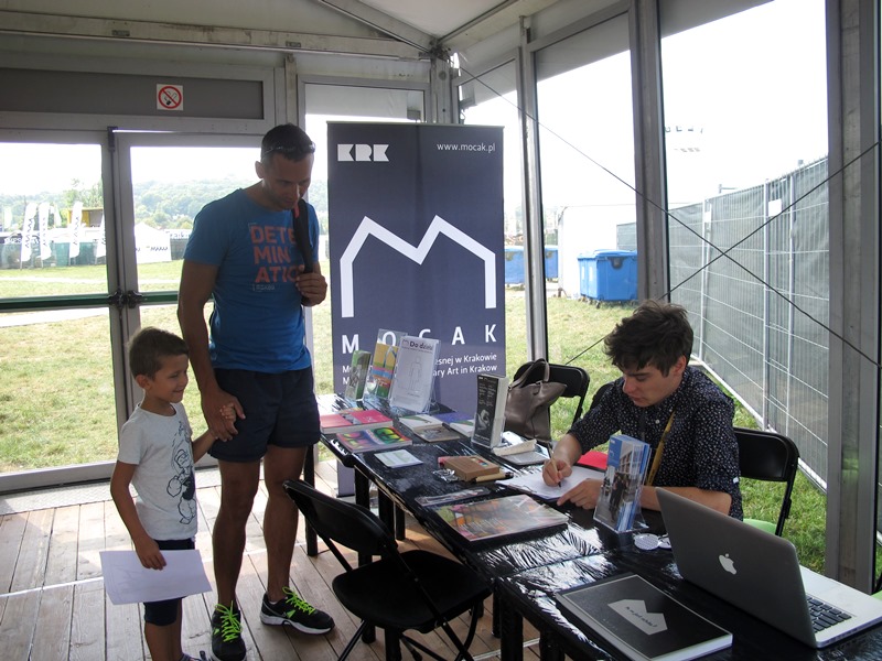 MOCAK na Kraków Live Festival, 20–22 sierpnia 2015