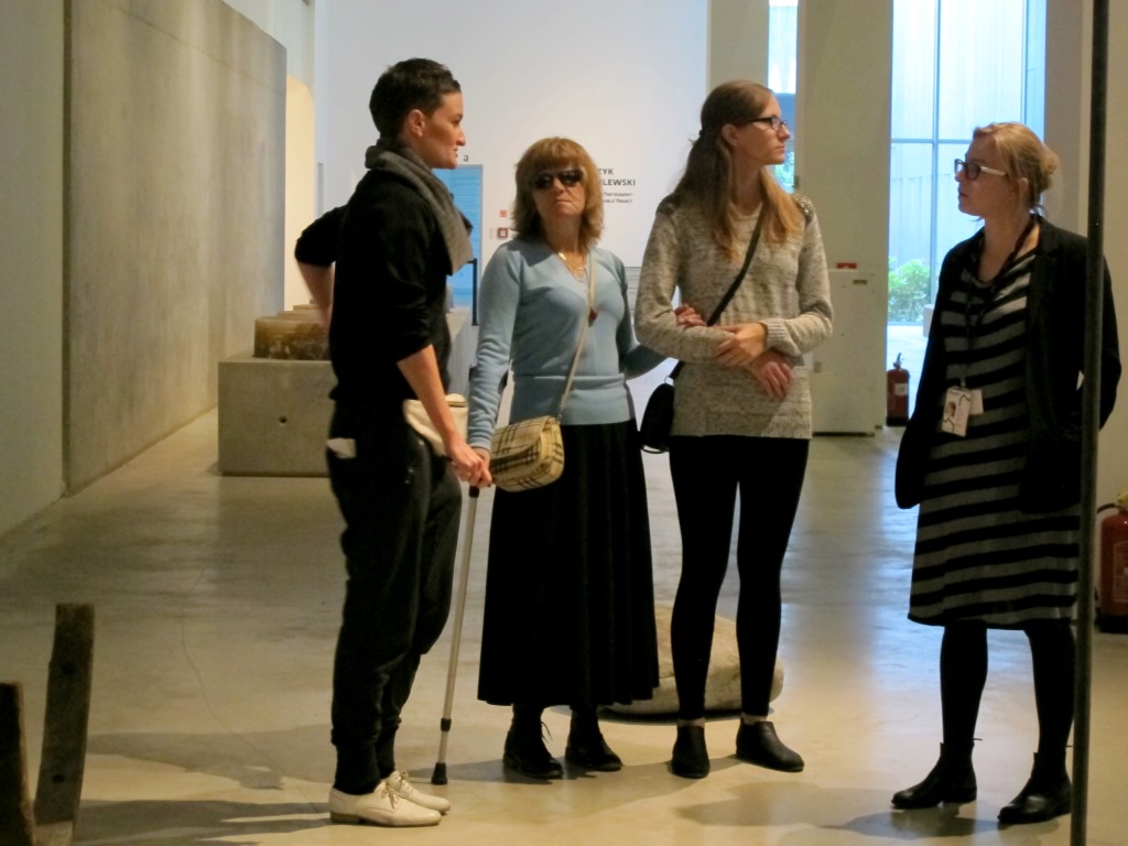 Tydzień Kultury bez Barier w MOCAK-u, 26.9.2015, wystawa Kolekcji MOCAK-u