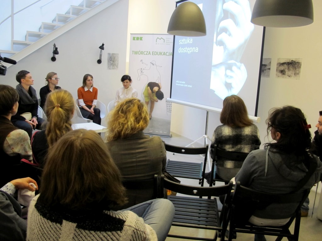 Tydzień Kultury bez Barier w MOCAK-u, 26.9.2015, Biblioteka MOCAK-u