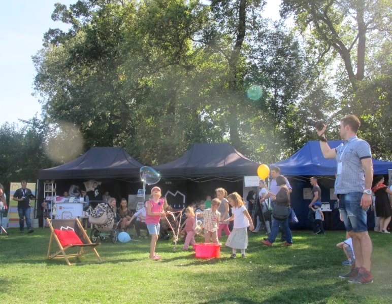 //Twórcza Kolekcja// na Festiwalu Funduszy Europejskich, 13.9.2015, Nowa Huta