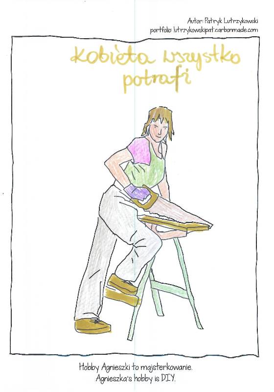 Praca powstała podczas warsztatów //On/a// w ramach //Muzeum bez barier//, 8.9.2015