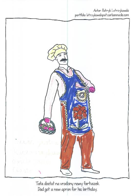 Praca powstała podczas warsztatów //On/a// w ramach //Muzeum bez barier//, 8.9.2015