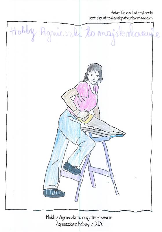 Praca powstała podczas warsztatów //On/a// w ramach //Muzeum bez barier//, 8.9.2015