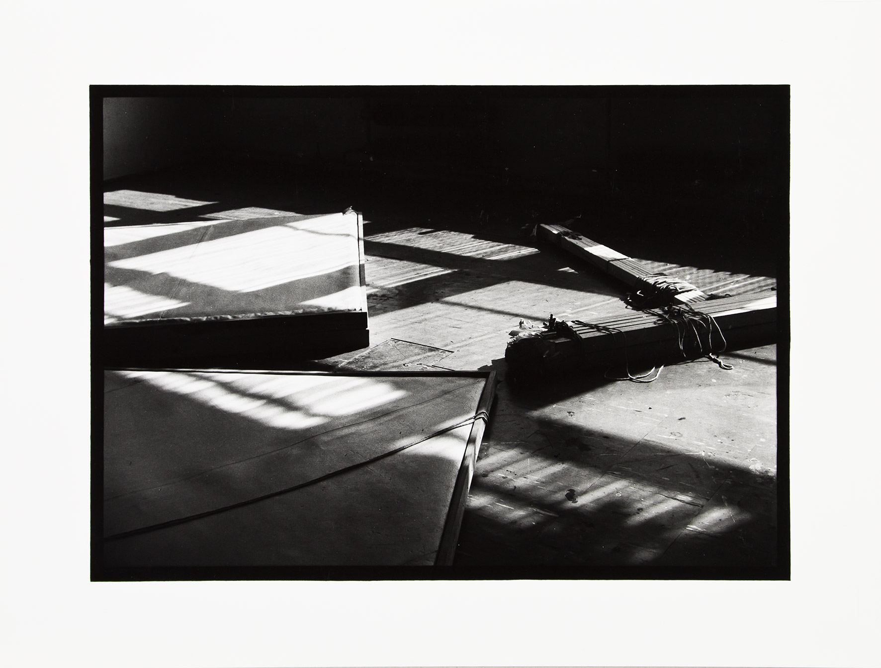 Double Object, Instalacja w Atelier, Lublin 1980