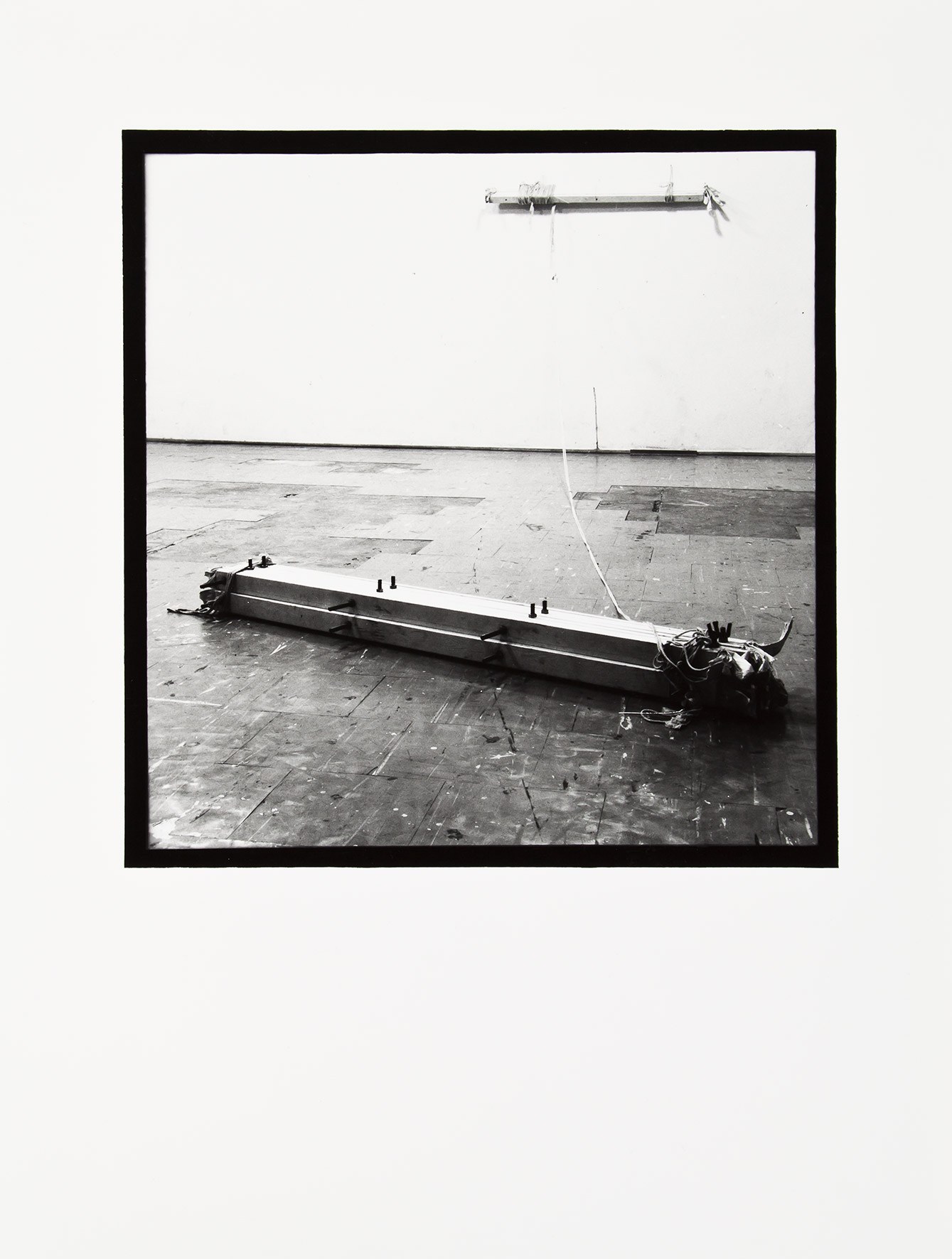 Double Object, Instalacja w Atelier, Lublin 1980