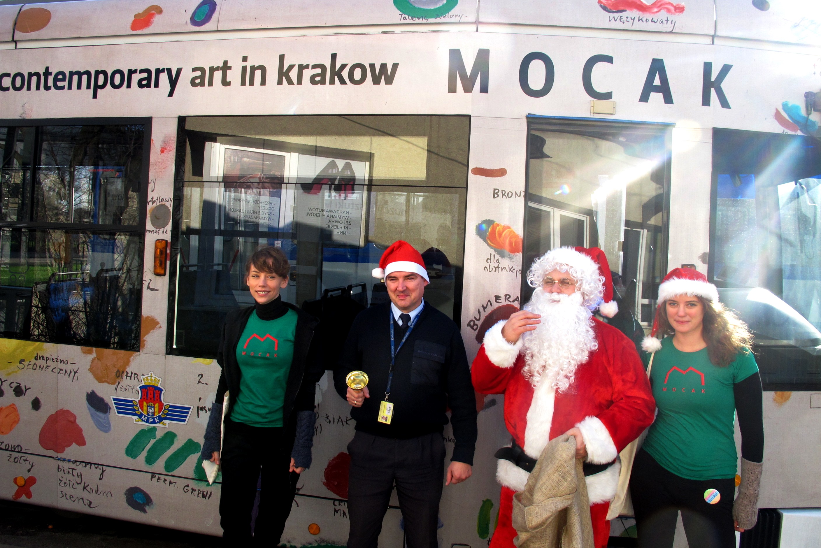 MOCAK Santa Claus Tram, 2013