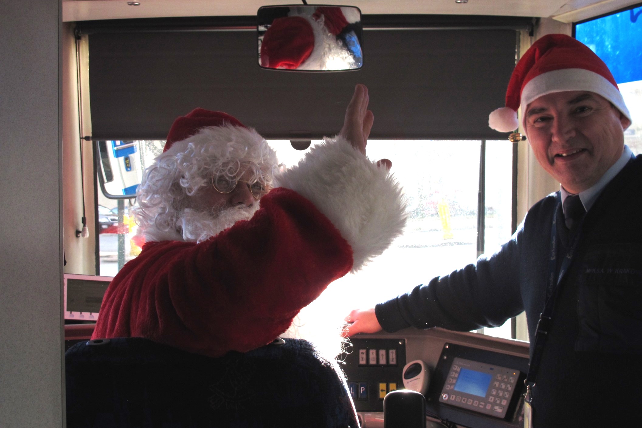 MOCAK Santa Claus Tram, 2013