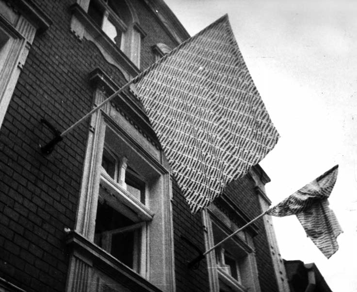 //Flaga// Łagów 1976 z archiwum artysty