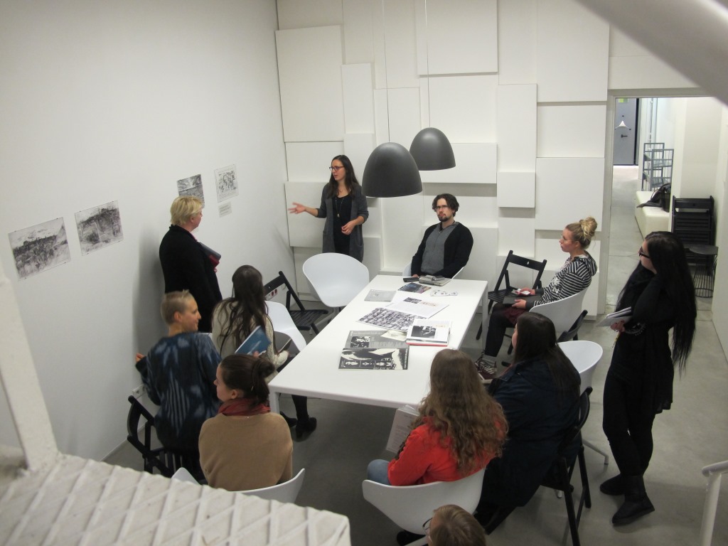 Spotkanie wokół wystawy //Beuys Kantor Demarco// dla HBK Braunschweig, 21.11.2015, fot. Dział Edukacji