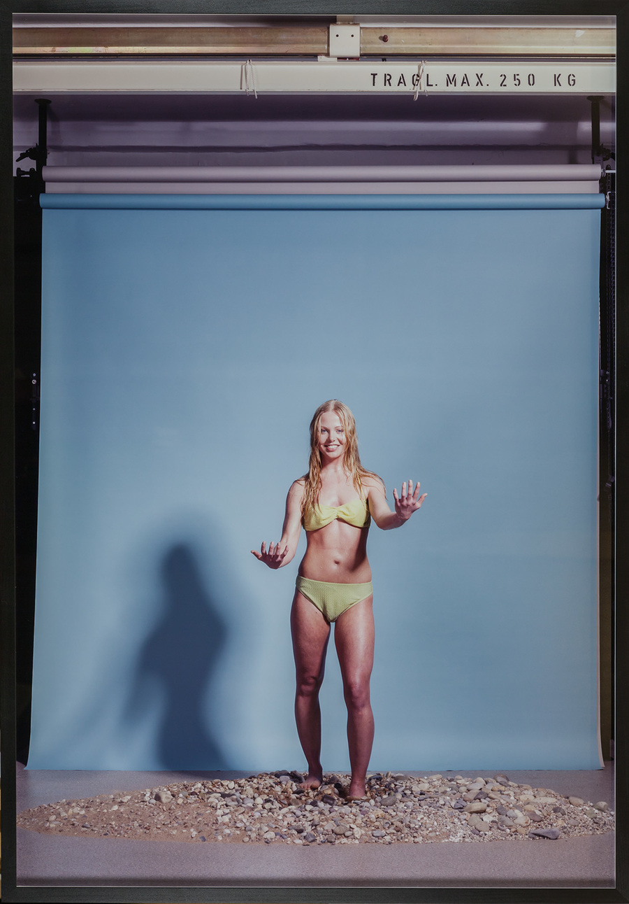 Simon Fujiwara, //Studio Pietà (King Kong Komplex)//, 2013, c-print (triptych)