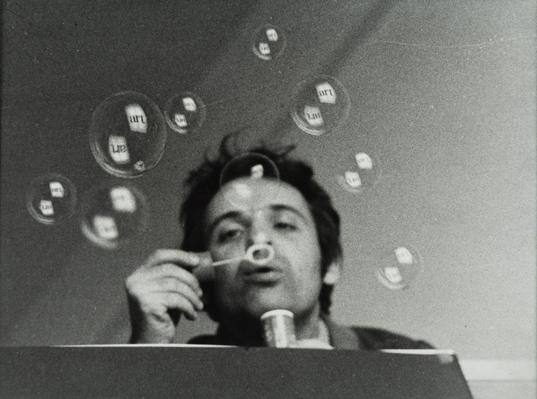 Géza Perneczky, zserii "Art-ball (concepts like commentary)", 1971–1972, Kolekcja MOCAK-u