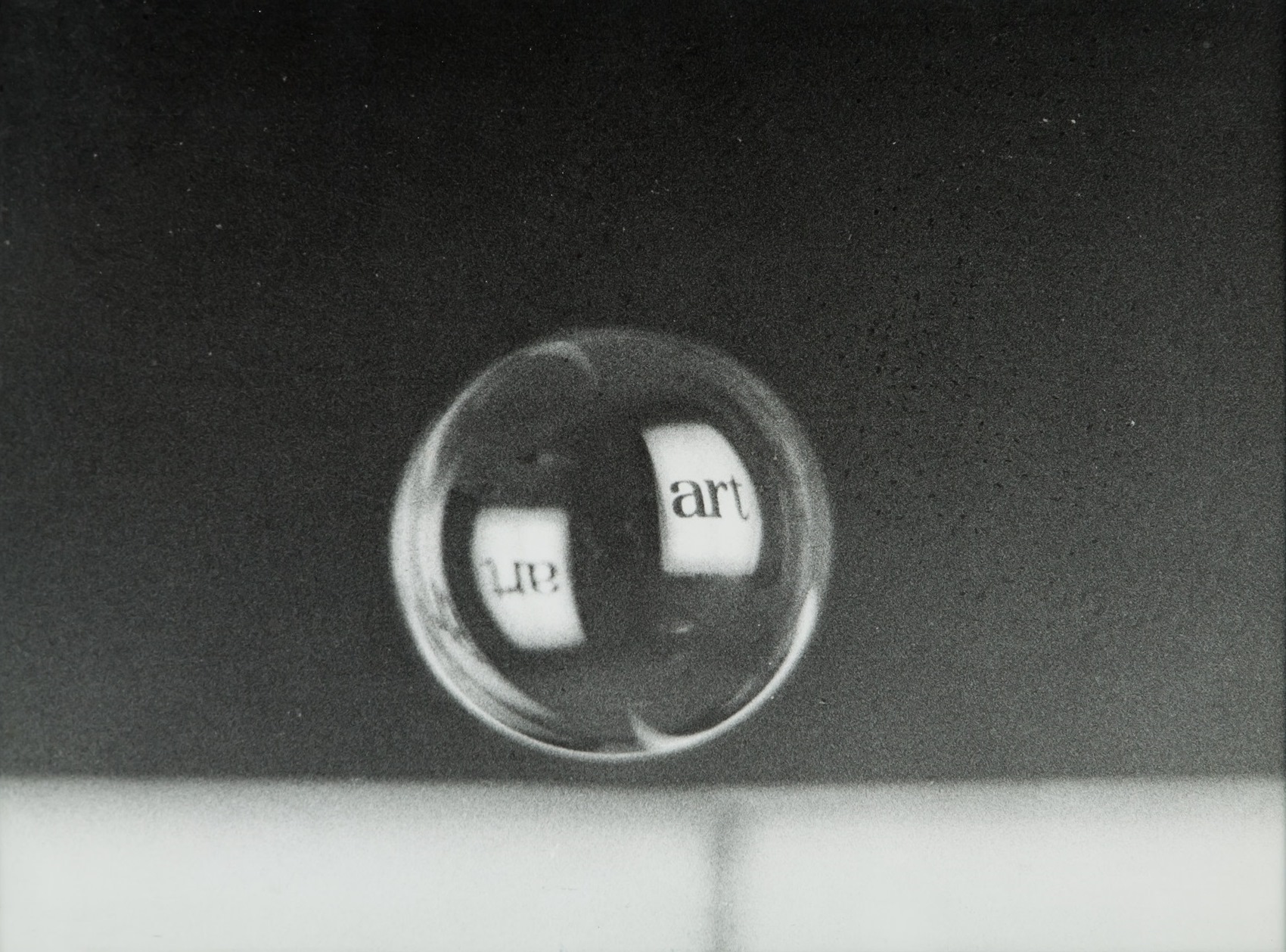 Géza Perneczky, „//art//”, 1972, photography, 30,5 × 40,5 cm