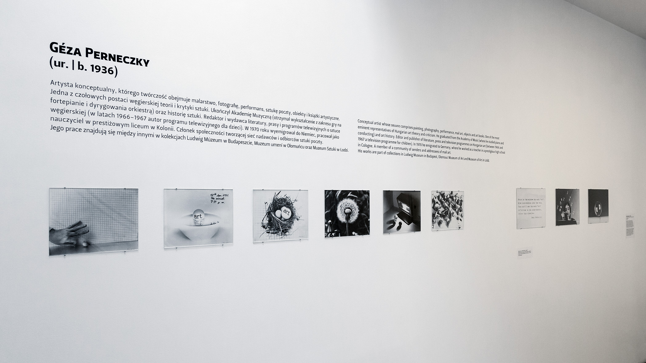 //Cytaty z Kolekcji//. Géza Perneczky, Biblioteka MOCAK-u