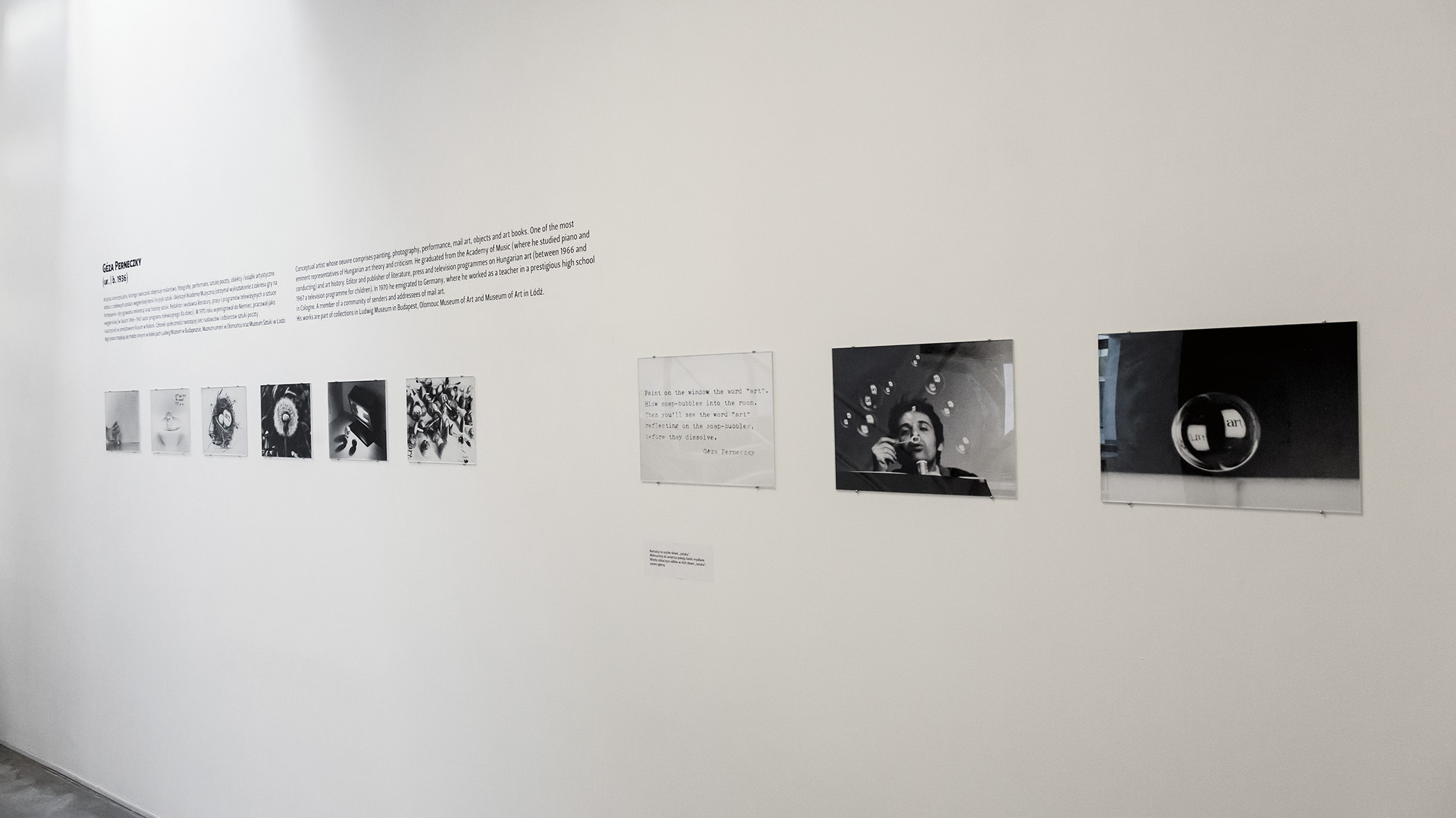 //Cytaty z Kolekcji//. Géza Perneczky, Biblioteka MOCAK-u