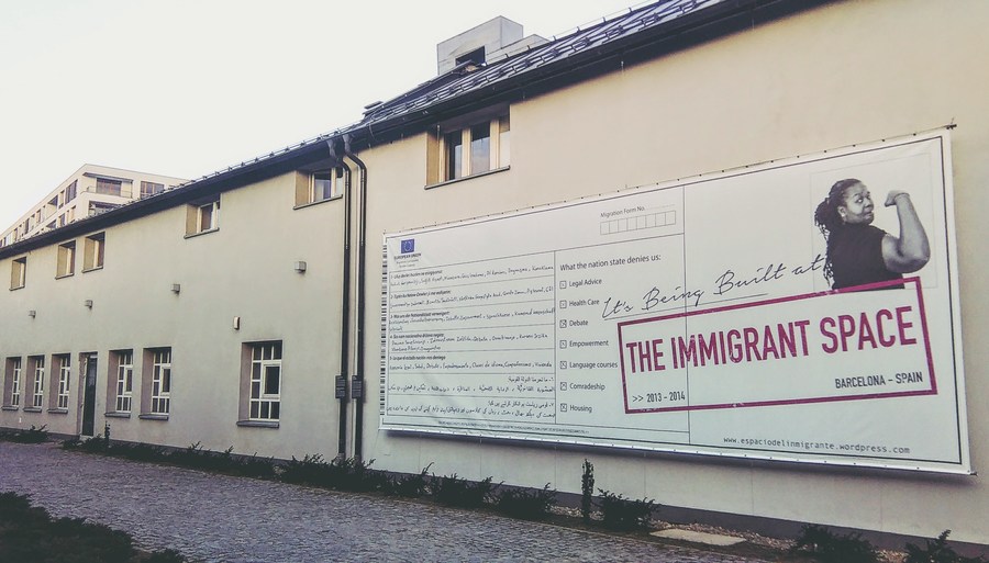 Daniela Ortiz, //The Immigrant Space//, 2014 