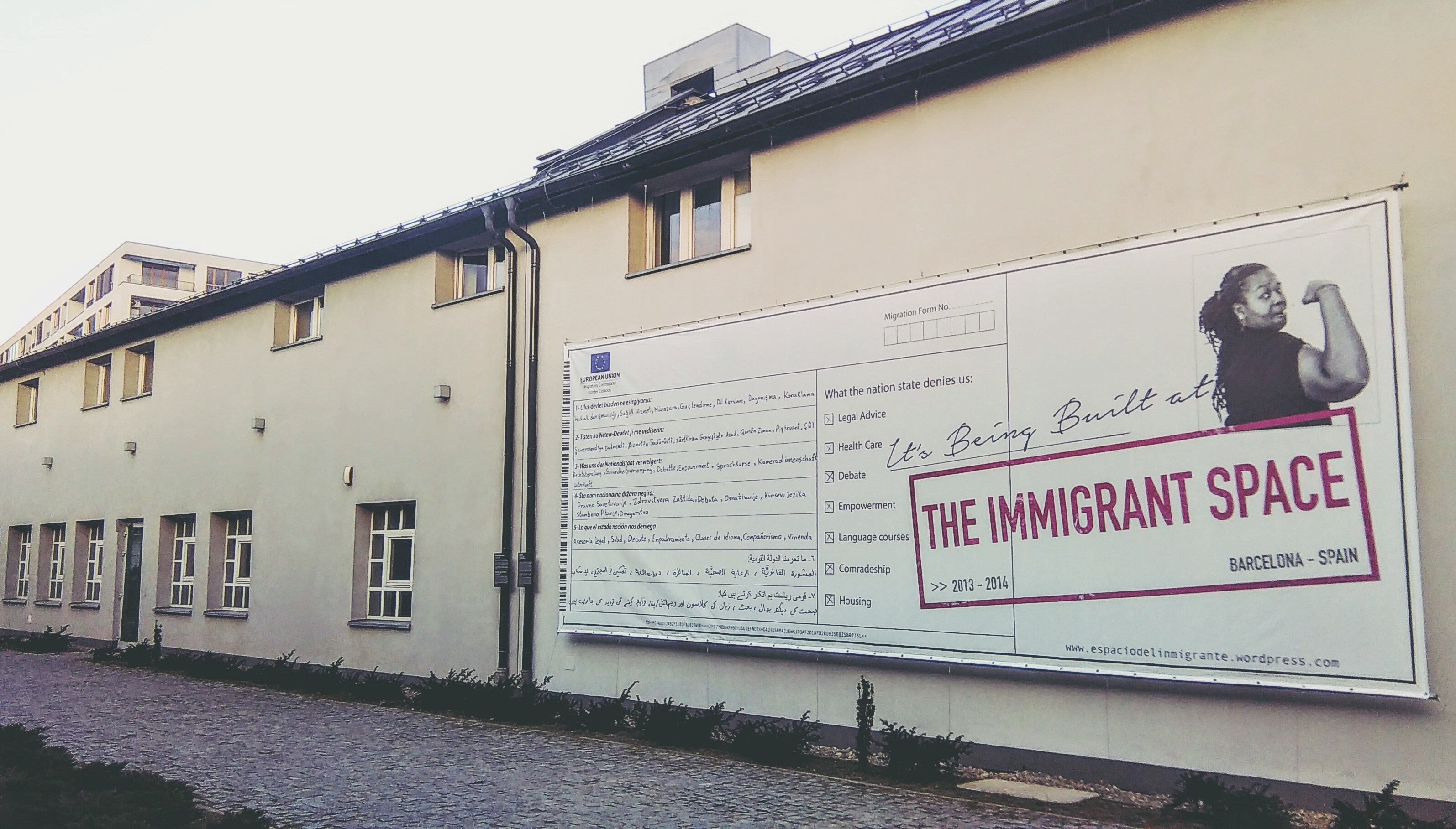 Daniela Ortiz, //The Immigrant Space//, 2014 