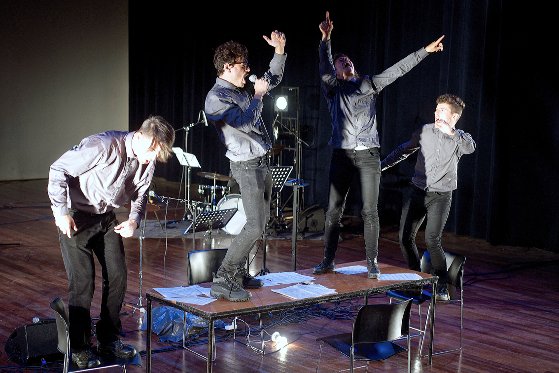 The theatre production //not only Futurists//, © Polle B Willemsen, source: www.futurists.nl