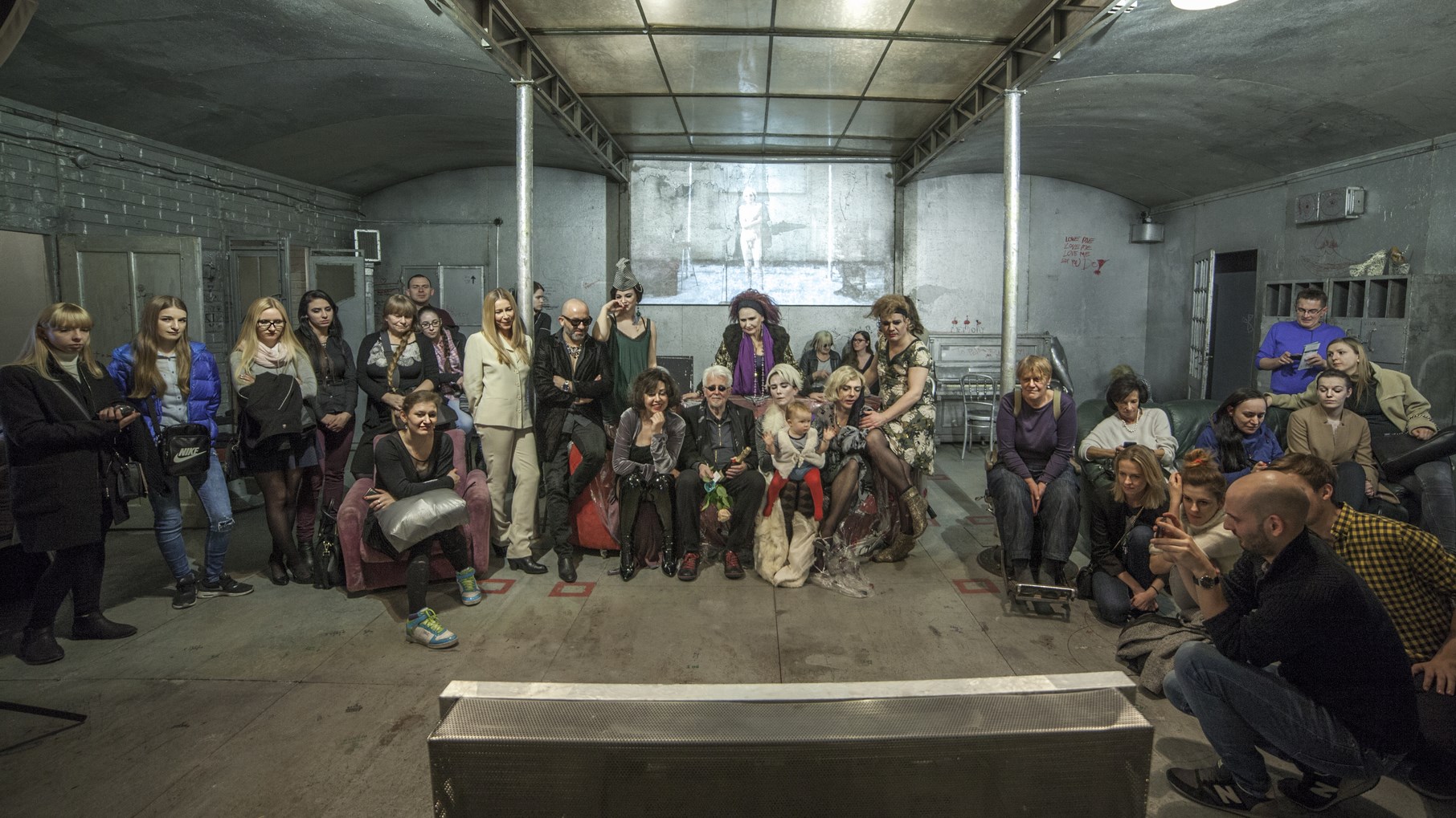 Otwarcie //Live Factory 2: Warhol by Lupa//, 14.3.2016, fot. Adam Uryniak