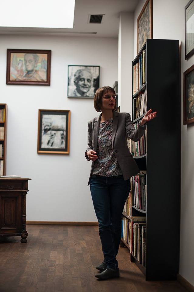 KRAKERS w MOCAK-u, zwiedzanie Biblioteki Mieczysława Porębskiego, fot. Marcin Świdziński