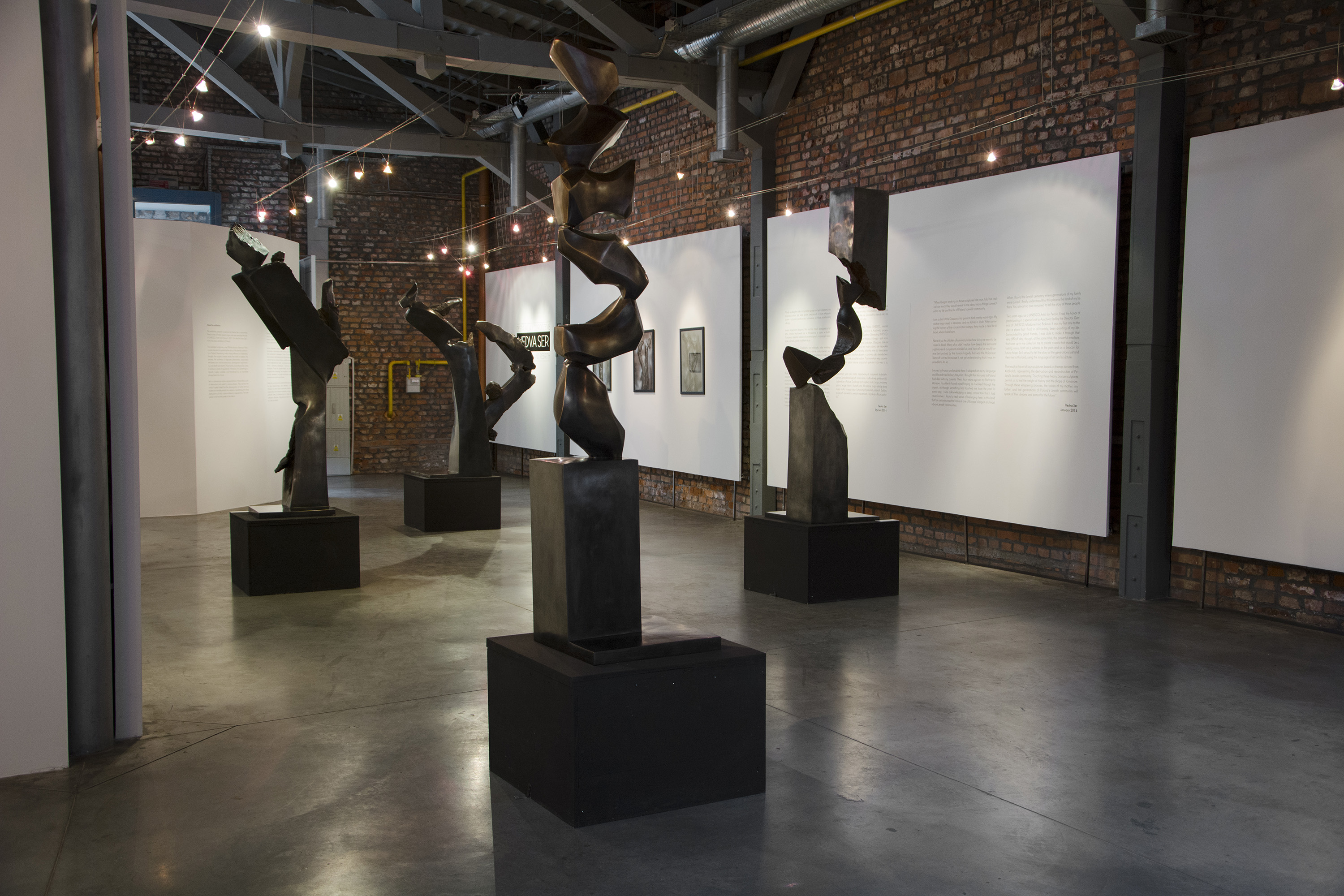Hedva Ser's sculptures, Galicia Jewish Museum