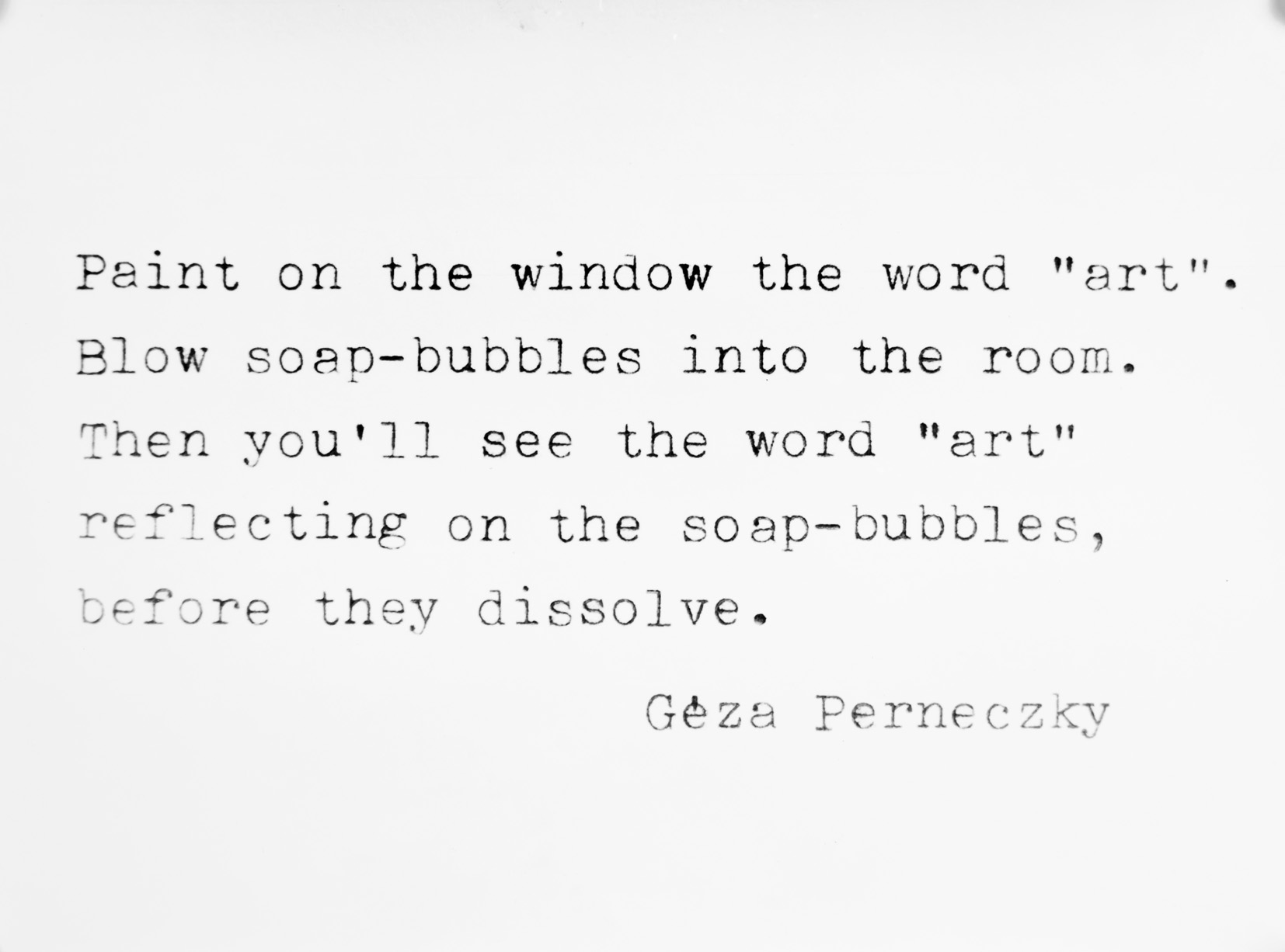 Géza Perneczky, //art.//, 1972, photography, 30,5 x 40,5 cm 