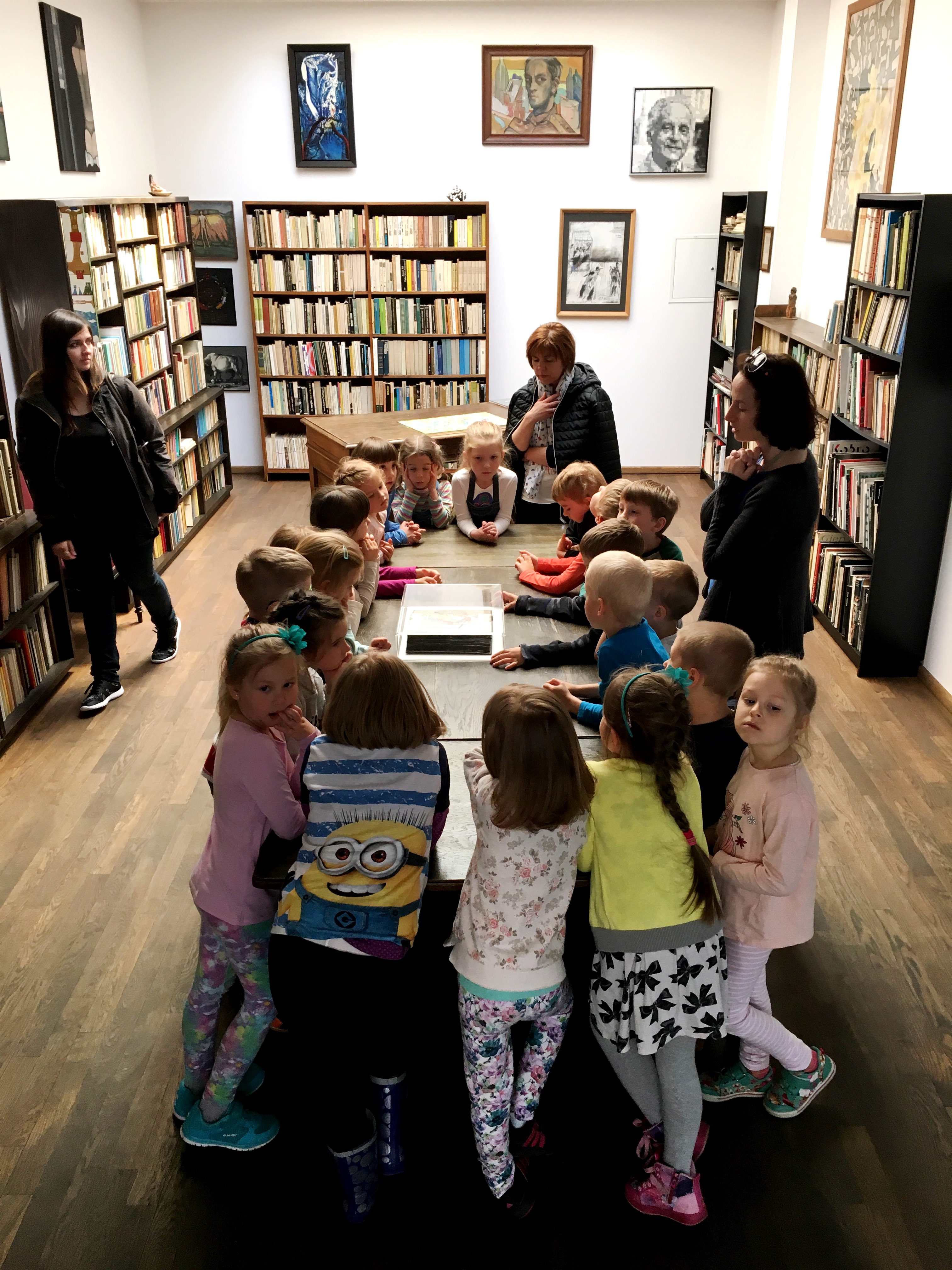 Warsztaty dla dzieci, Biblioteka Mieczysława Porębskiego