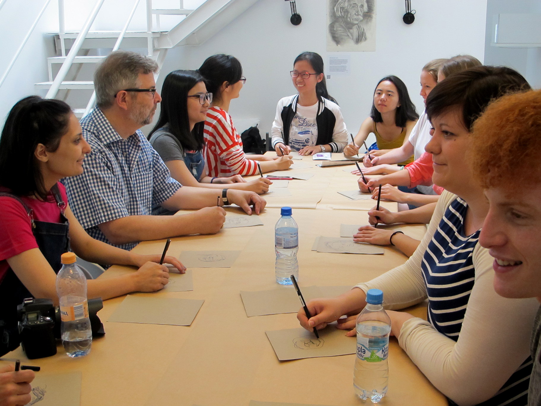 International Art Hang-Out at MOCAK – I edycja, 28.5.2016, Biblioteka MOCAK-u