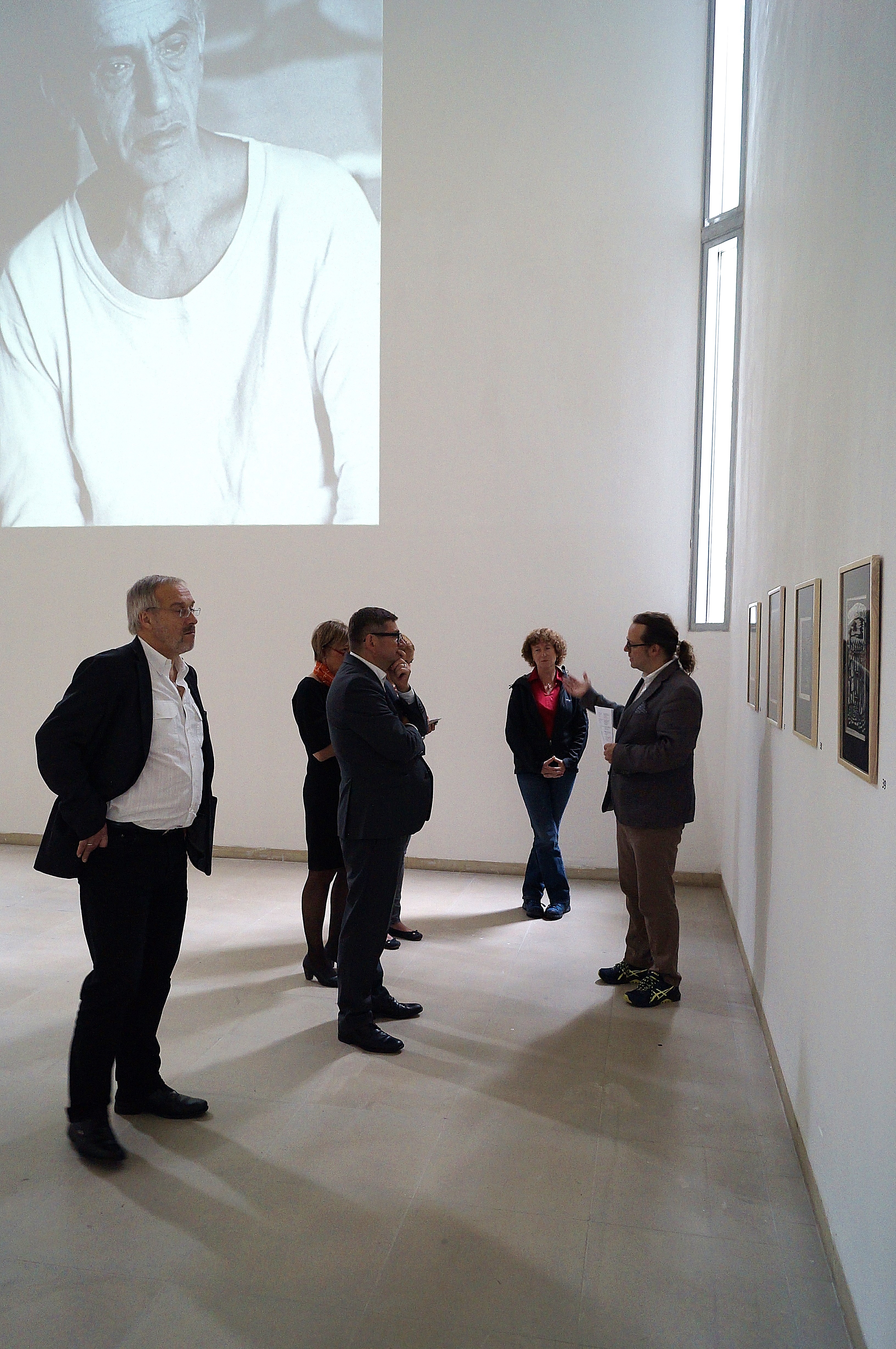 Opening of the exhibition Jonasz Stern //Landscape after the Holocaust//, courtesy of Center for Persecuted Arts in Art Museum Solingen