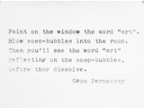Géza Perneczky, z cyklu //Concepts like commentary//, 1972, fotografia © Géza Perneczky2