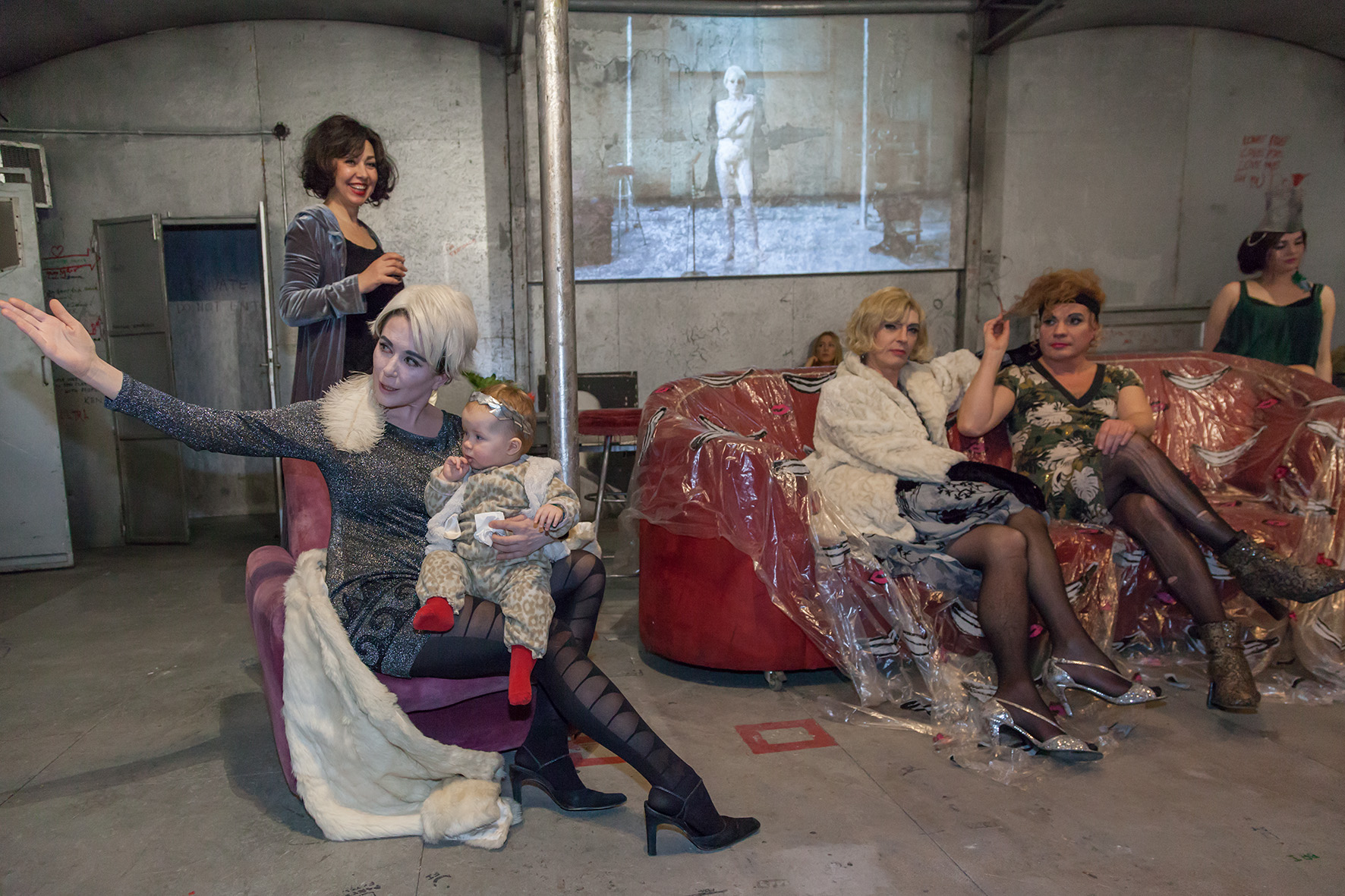 Otwarcie //Live Factory 2: Warhol by Lupa//, 14.3.2016, fot. Rafał Sosin